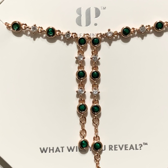 SOLD Bomb Party May 2024 Collection Necklace • “Classic Addition” 💚💚 - Picture 4 of 5